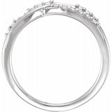 Diamond Criss Cross Ring 1/4 ctw - Henry D Jewelry