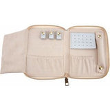 Silver Leatherette Travel Case