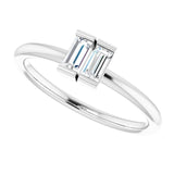 Diamond Two-Stone Ring 1/4 ctw