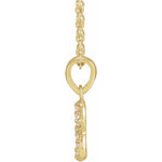 Petite Infinity Diamond Necklace .03 ctw