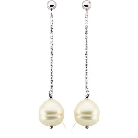 Freshwater Pearl Dangle Earring - Henry D Jewelry