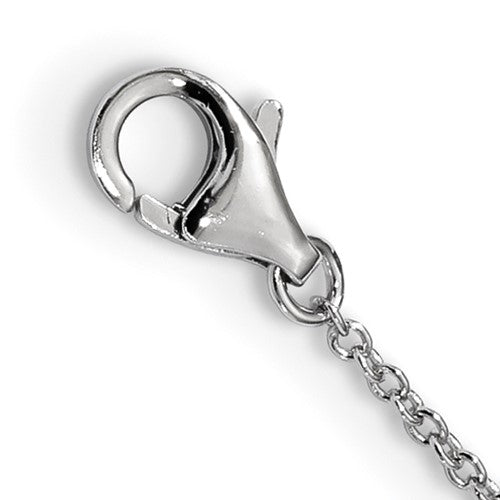 CZ Snake Necklace - Sterling Silver – Henry D