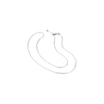 Sterling Silver Adjustable Snake Chain 22" - Henry D Jewelry