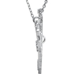 Diamond "Love" Necklace .08 ctw 18" - Henry D Jewelry