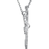 Diamond "Love" Necklace .08 ctw 18" - Henry D Jewelry