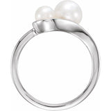 Freshwater Pearl Ring - 14K White Gold