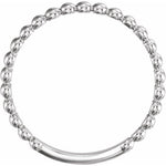 Bead Stackable Ring - Henry D