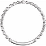 Bead Stackable Ring - Henry D