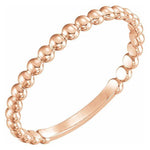 Bead Stackable Ring - Henry D