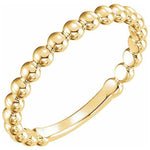 Bead Stackable Ring - Henry D