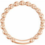 Bead Stackable Ring - Henry D