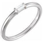 Baguette Diamond Ring 1/8 ctw - Henry D