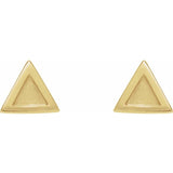 Petite Triangle Earrings