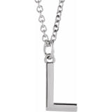 Initial Dangle Necklace