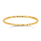 Sparkle Stackable Ring - 14K Yellow Gold Filled