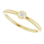 Diamond Stackable Ring .03 ctw