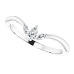 3 Stone Diamond Ring 1/8 ctw - Henry D
