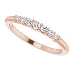 Diamond Stackable Ring 1/6 ctw