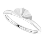 Stackable Starburst Ring - Henry D Jewelry