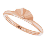 Stackable Starburst Ring - Henry D Jewelry