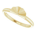 Stackable Starburst Ring - Henry D Jewelry