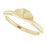 Stackable Starburst Ring - Henry D Jewelry