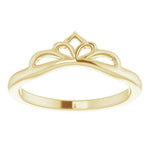 Stackable Crown Ring - Henry D Jewelry