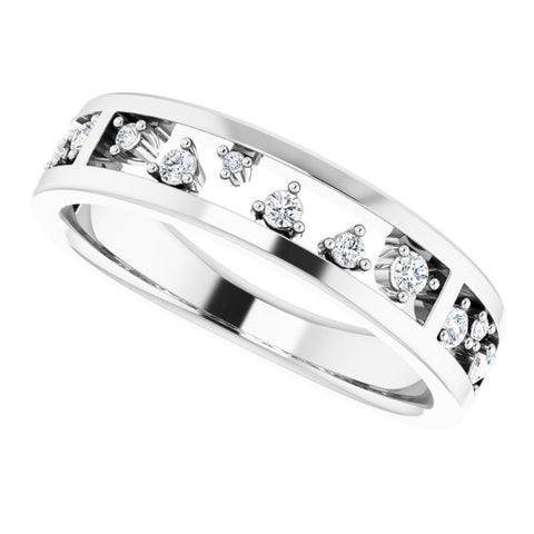 Diamond Stackable Ring 1/5 ctw