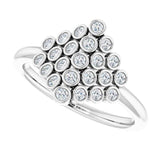 Bezel-Set Diamond Ring 1/3 ctw - Henry D