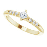 Diamond Stackable Ring 1/4 ctw