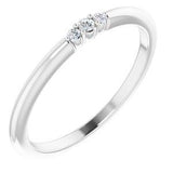 Diamond Stackable Ring .04 ctw - Henry D Jewelry