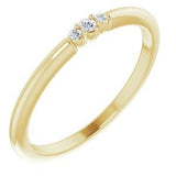 Diamond Stackable Ring .04 ctw - Henry D Jewelry