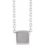 Cube Necklace 18" - Henry D Jewelry