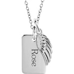 Posh Mommy® Angel Wing Charm