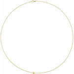Ball Necklace - 14K Yellow Gold