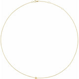 Ball Necklace - 14K Yellow Gold