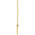 Heart Envelope Necklace - 14K Yellow Gold