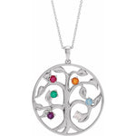 Family Tree Necklace - Sterling Silver