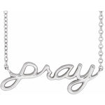 Pray Necklace