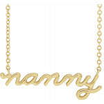 Nanny Necklace