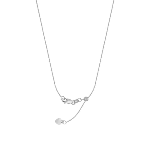 Adjustable Cable Chain  - Sterling Silver - Henry D