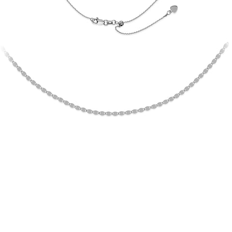 Valentino Chain Adjustable Choker Necklace