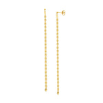 Valentino Chain Duster Earrings - 14K Yellow Gold