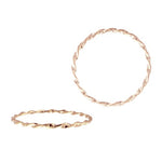 Twisted Wire Stackable Ring