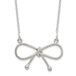Bow Necklace - Sterling Silver - Henry D