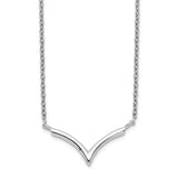 V-Shape Necklace - Sterling Silver